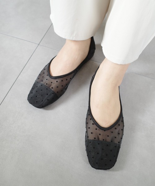 AmiAmi（アミアミ）の「【2026SS再販】軽量スクエアトゥVカットフラットパンプス（パンプス・レディース・ブラック/シルバー/アイボリー/グレイッシュベージュ/シャンパン/ブラック系その他/ブロンズ/ベージュ系その他2/ベージュ系その他3/ベージュ系その他/シルバー系その他/ブラック系その他2/ブラック系その他3/ブラック系その他4/ゴールド系その他/その他/ブラック系その他6/ブラック系その他5・40/38/39/35/36/37/41）」の7枚目の写真