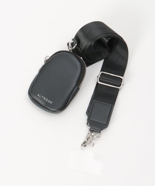 VENCEEXCHANGE（ヴァンスエクスチェンジ）の「ポーチ付きベルトスマホストラップ（ショルダーバッグ・レディース・ブラック/シルバー/ベージュ/オフホワイト・FREE）」の12枚目の写真
