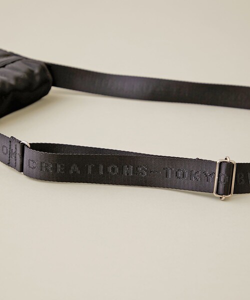 beautiful people(ビューティフルピープル)の「【beautiful people/ビューティフルピープル】《STUDIOUS別注》ナイロンショルダーバッグ(ショルダーバッグ・レディース・ブラック・FREE)」の8枚目の写真