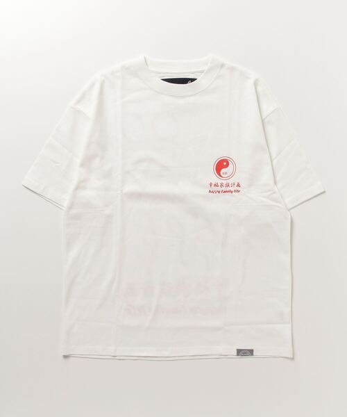 THE Nookie(ザヌーキー)の「『THE nookie』幸福家族計画T-SH(Tシャツ/カットソー・レディース・グリーン/ホワイト・MEDIUM)」の2枚目の写真