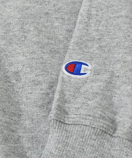 Champion(チャンピオン)の「【ヴィンテージ古着】Champion / チャンピオン ロゴ スウェットパーカー(パーカー・メンズ・グレー・SMALL)」の9枚目の写真