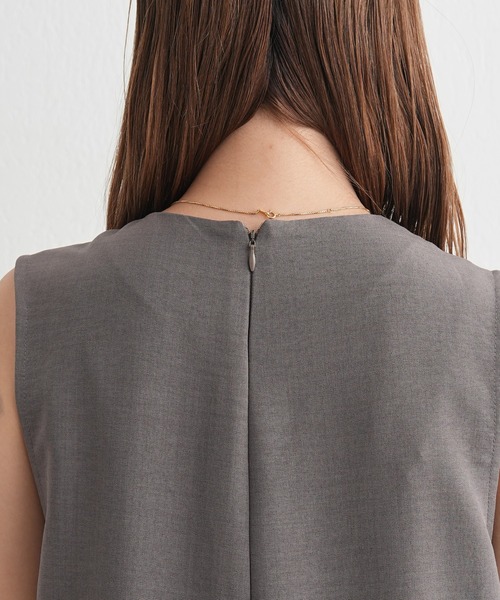 COLONY 2139（コロニートゥーワンスリーナイン）の「WEB限定 / リネンライクVネックサロペット（サロペット/オーバーオール・レディース・カーキ/ブラック・FREE）」の19枚目の写真