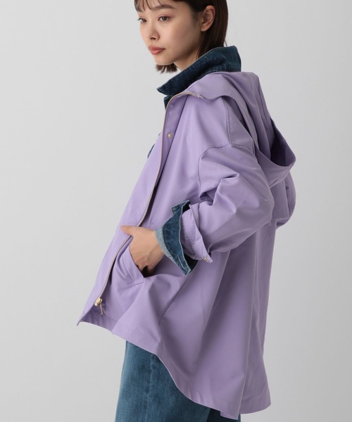 saloon（サルーン）の「SALOON(サルーン)/フレアマウンテンパーカー（マウンテンパーカー・レディース・ブラック/パープル/カーキ・SMALL/MEDIUM）」の3枚目の写真