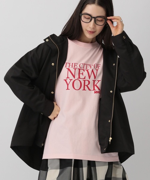 saloon（サルーン）の「SALOON(サルーン)/フレアマウンテンパーカー（マウンテンパーカー・レディース・ブラック/パープル/カーキ・SMALL/MEDIUM）」の4枚目の写真