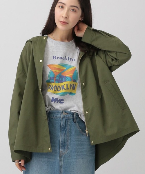 saloon（サルーン）の「SALOON(サルーン)/フレアマウンテンパーカー（マウンテンパーカー・レディース・ブラック/パープル/カーキ・SMALL/MEDIUM）」の9枚目の写真