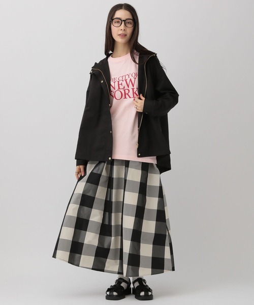 saloon（サルーン）の「SALOON(サルーン)/フレアマウンテンパーカー（マウンテンパーカー・レディース・ブラック/パープル/カーキ・SMALL/MEDIUM）」の6枚目の写真