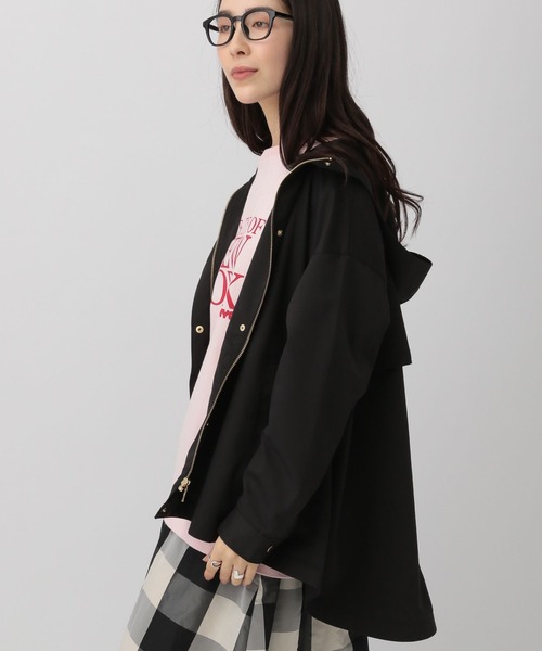 saloon（サルーン）の「SALOON(サルーン)/フレアマウンテンパーカー（マウンテンパーカー・レディース・ブラック/パープル/カーキ・SMALL/MEDIUM）」の5枚目の写真