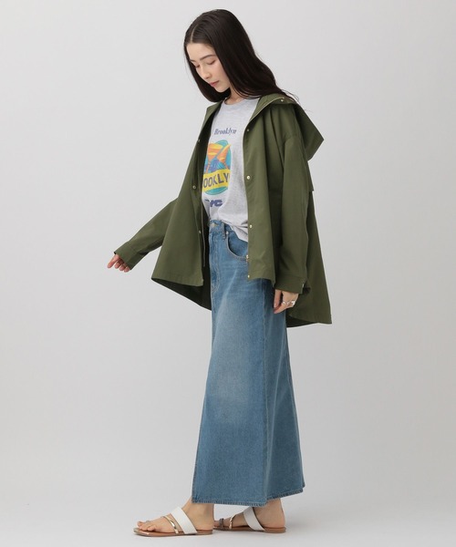 saloon（サルーン）の「SALOON(サルーン)/フレアマウンテンパーカー（マウンテンパーカー・レディース・ブラック/パープル/カーキ・SMALL/MEDIUM）」の10枚目の写真