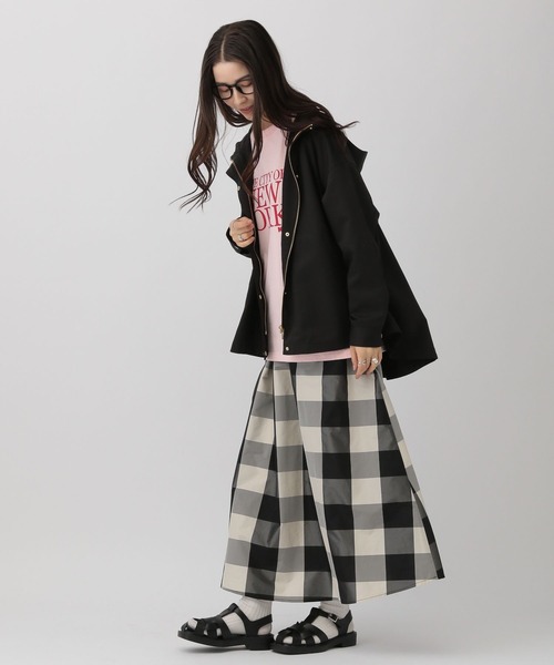 saloon（サルーン）の「SALOON(サルーン)/フレアマウンテンパーカー（マウンテンパーカー・レディース・ブラック/パープル/カーキ・SMALL/MEDIUM）」の15枚目の写真