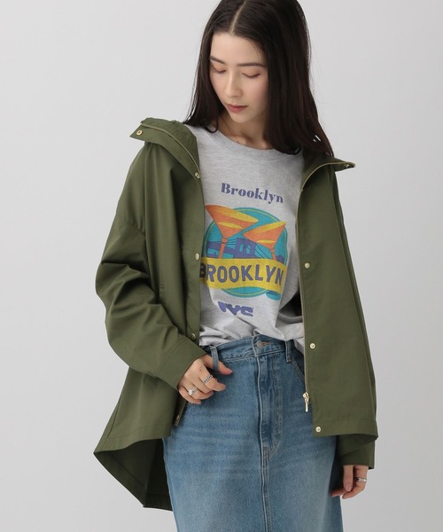 saloon（サルーン）の「SALOON(サルーン)/フレアマウンテンパーカー（マウンテンパーカー・レディース・ブラック/パープル/カーキ・SMALL/MEDIUM）」の21枚目の写真