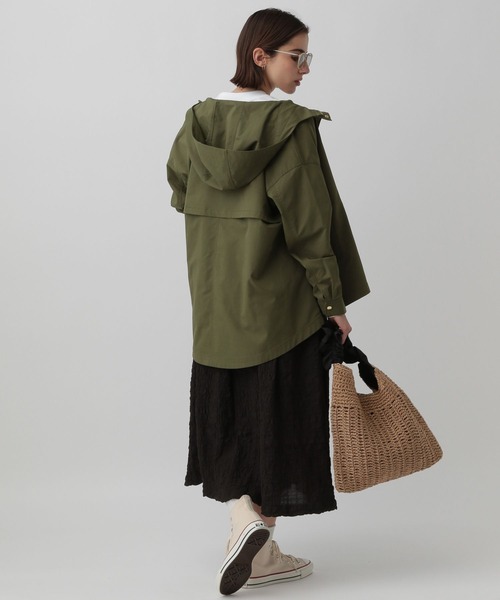 saloon（サルーン）の「SALOON(サルーン)/フレアマウンテンパーカー（マウンテンパーカー・レディース・ブラック/パープル/カーキ・SMALL/MEDIUM）」の20枚目の写真