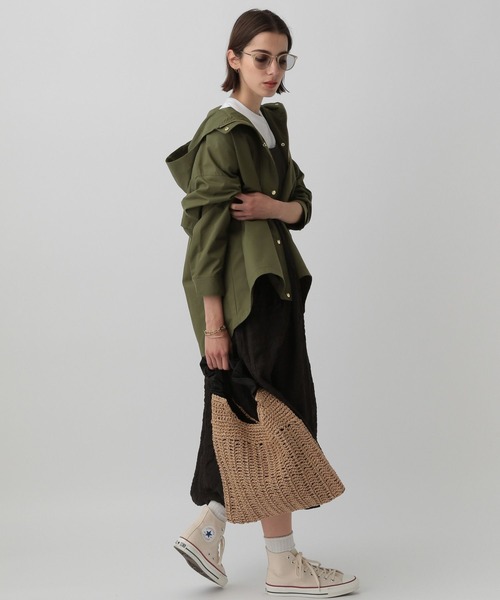 saloon（サルーン）の「SALOON(サルーン)/フレアマウンテンパーカー（マウンテンパーカー・レディース・ブラック/パープル/カーキ・SMALL/MEDIUM）」の19枚目の写真