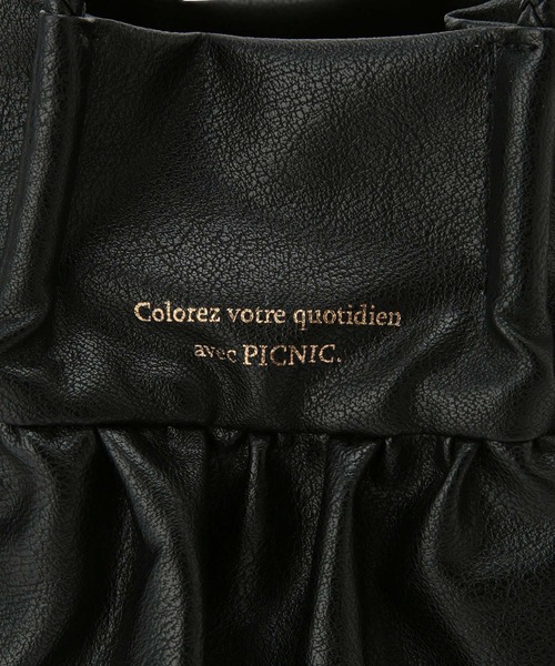 ROPE' PICNIC（ロペピクニック）の「ダブルフリルメッシュハンドルミニショルダーバッグ（ショルダーバッグ・レディース・シルバー/ブラック/キナリ/ブルー系その他4・FREE）」の6枚目の写真