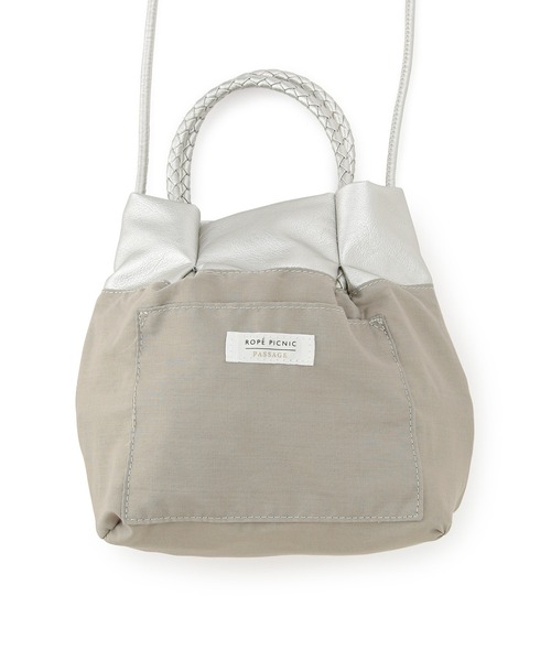 ROPE' PICNIC（ロペピクニック）の「ダブルフリルメッシュハンドルミニショルダーバッグ（ショルダーバッグ・レディース・シルバー/ブラック/キナリ/ブルー系その他4・FREE）」の20枚目の写真