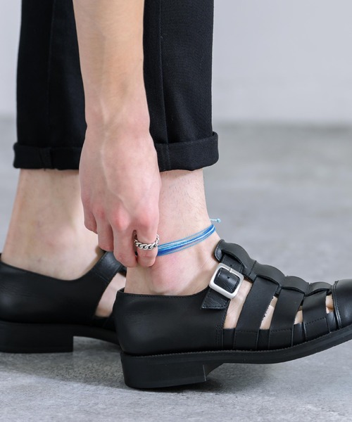 Rocky Monroe（ロッキーモンロー）の「ユニセックス ワックスコードアンクレット（アンクレット・メンズ・D/E/F/S/T/U/V/W/H/J/O/Q/K/M/N/G/I/P/A/C/B/R/L・FREE）」の8枚目の写真