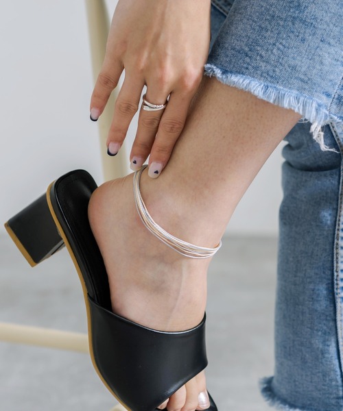 Rocky Monroe（ロッキーモンロー）の「ユニセックス ワックスコードアンクレット（アンクレット・メンズ・D/E/F/S/T/U/V/W/H/J/O/Q/K/M/N/G/I/P/A/C/B/R/L・FREE）」の12枚目の写真