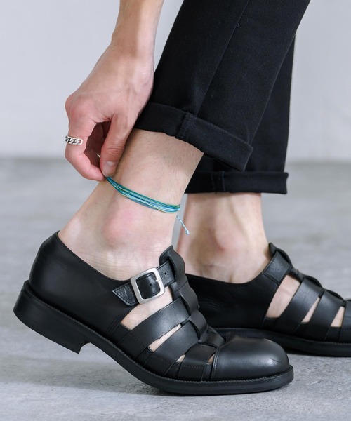 Rocky Monroe（ロッキーモンロー）の「ユニセックス ワックスコードアンクレット（アンクレット・メンズ・D/E/F/S/T/U/V/W/H/J/O/Q/K/M/N/G/I/P/A/C/B/R/L・FREE）」の13枚目の写真