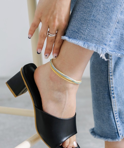 Rocky Monroe（ロッキーモンロー）の「ユニセックス ワックスコードアンクレット（アンクレット・メンズ・D/E/F/S/T/U/V/W/H/J/O/Q/K/M/N/G/I/P/A/C/B/R/L・FREE）」の21枚目の写真