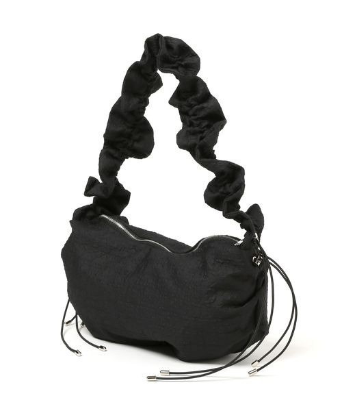 mysty woman（ミスティウーマン）の「シャーリングドロストBAG 969374（ハンドバッグ・レディース・ブラック/アイボリー/ブラック系その他/ホワイト系その他・FREE）」の16枚目の写真