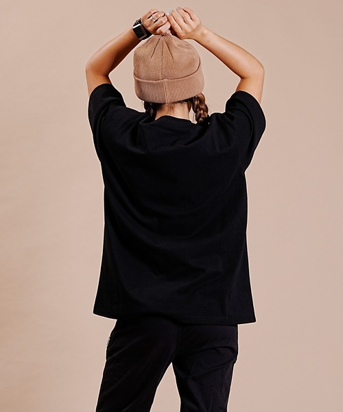 ALOHA SUNDAY（アロハサンデー）の「【ムラサキスポーツ別注】ALOHA SUNDAY/アロハサンデー デザインTシャツ AS-MS-005（Tシャツ/カットソー・レディース・ホワイト/ブラック・M/L）」の7枚目の写真