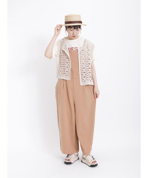 Samansa Mos2(サマンサ モスモス)の「実柄プリントアソートTシャツ(Tシャツ/カットソー・レディース・オフホワイト/ネイビー/キナリ/ブルー・F)」の8枚目の写真