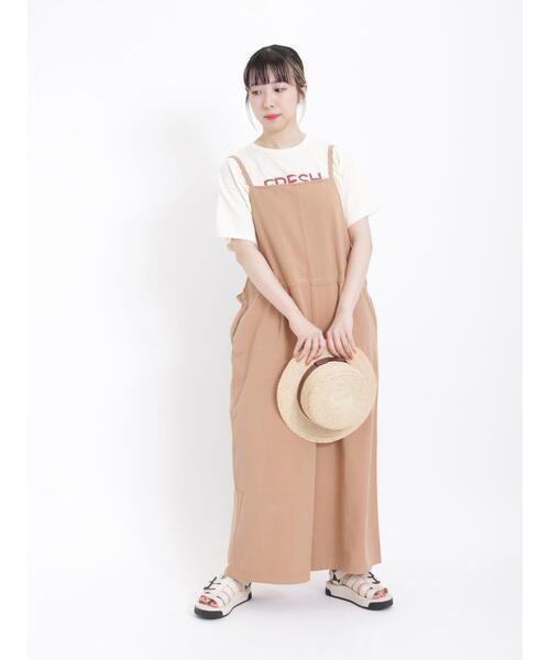 Samansa Mos2(サマンサ モスモス)の「実柄プリントアソートTシャツ(Tシャツ/カットソー・レディース・オフホワイト/ネイビー/キナリ/ブルー・F)」の10枚目の写真