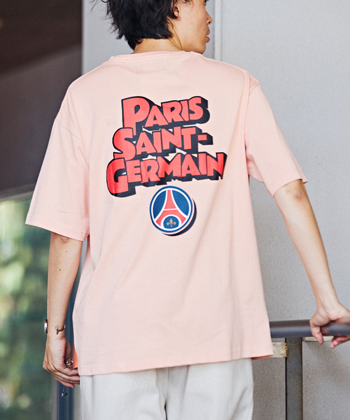 Paris Saint-Germain】カートゥーンロゴ プリントTシャツ（Tシャツ