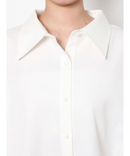 EVRIS（エヴリス）の「ワイドスリーブBIGシャツ（シャツ/ブラウス・レディース・カーキ/ベージュ/ホワイト・FREE）」の21枚目の写真