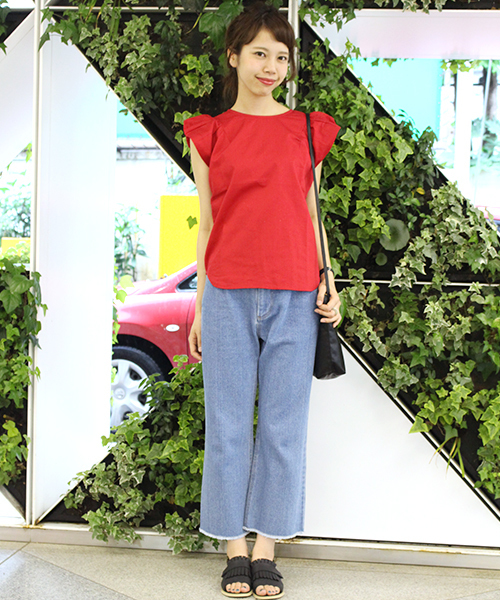 Kastane(カスタネ)の「【Kastane】フリンジサンダル(サンダル・レディース・ブラック/ブラウン/ベージュ・38/37/36)」の13枚目の写真