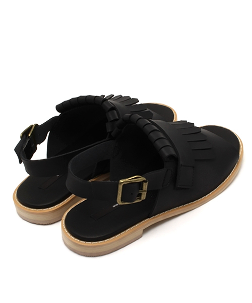 Kastane(カスタネ)の「【Kastane】フリンジサンダル(サンダル・レディース・ブラック/ブラウン/ベージュ・38/37/36)」の6枚目の写真