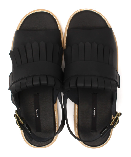 Kastane(カスタネ)の「【Kastane】フリンジサンダル(サンダル・レディース・ブラック/ブラウン/ベージュ・38/37/36)」の12枚目の写真