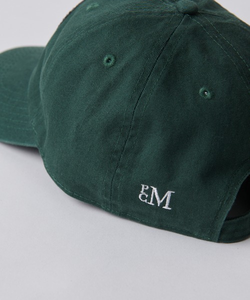 PARROTT CANVAS(パロットキャンバス)の「N.C. OVAL LOGO CAP/キャップ(キャップ・レディース・ブラック/グリーン・FREE)」の4枚目の写真