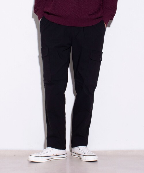 GLOSTER（グロスター）の「【GLOSTER/グロスター】スリムテーパード カーゴパンツ ガーデニングパンツ（カーゴパンツ・メンズ・ベージュ/オリーブ/ブラック/ネイビー・L/XL/M）」の2枚目の写真