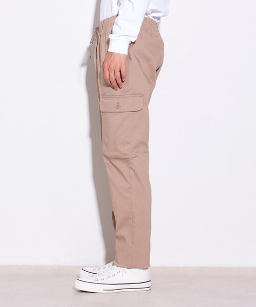 GLOSTER（グロスター）の「【GLOSTER/グロスター】スリムテーパード カーゴパンツ ガーデニングパンツ（カーゴパンツ・メンズ・ベージュ/オリーブ/ブラック/ネイビー・L/XL/M）」の22枚目の写真