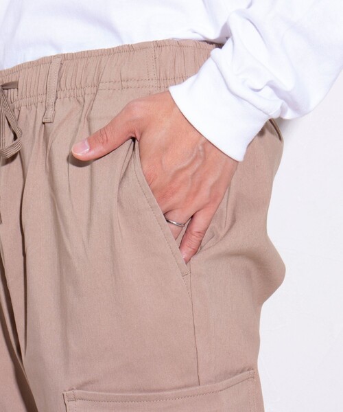 GLOSTER（グロスター）の「【GLOSTER/グロスター】スリムテーパード カーゴパンツ ガーデニングパンツ（カーゴパンツ・メンズ・ベージュ/オリーブ/ブラック/ネイビー・L/XL/M）」の19枚目の写真