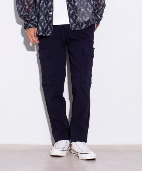 GLOSTER（グロスター）の「【GLOSTER/グロスター】スリムテーパード カーゴパンツ ガーデニングパンツ（カーゴパンツ・メンズ・ベージュ/オリーブ/ブラック/ネイビー・L/XL/M）」の13枚目の写真