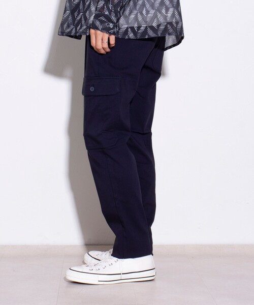 GLOSTER（グロスター）の「【GLOSTER/グロスター】スリムテーパード カーゴパンツ ガーデニングパンツ（カーゴパンツ・メンズ・ベージュ/オリーブ/ブラック/ネイビー・L/XL/M）」の12枚目の写真