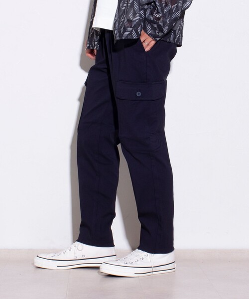 GLOSTER（グロスター）の「【GLOSTER/グロスター】スリムテーパード カーゴパンツ ガーデニングパンツ（カーゴパンツ・メンズ・ベージュ/オリーブ/ブラック/ネイビー・L/XL/M）」の8枚目の写真