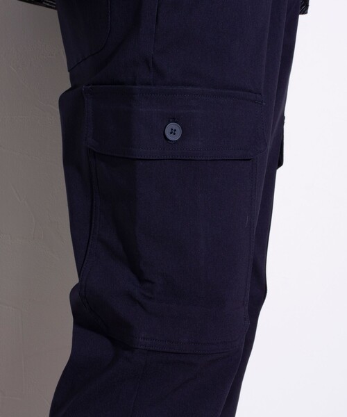 GLOSTER（グロスター）の「【GLOSTER/グロスター】スリムテーパード カーゴパンツ ガーデニングパンツ（カーゴパンツ・メンズ・ベージュ/オリーブ/ブラック/ネイビー・L/XL/M）」の6枚目の写真