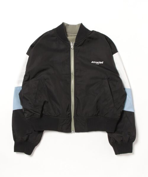 LOVETOXIC（ラブトキシック）の「リバーシブルブルゾン（ブルゾン・キッズ・カーキ/ブラック/アイボリー・M/L/S）」の20枚目の写真