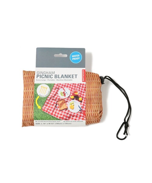 bpr BEAMS（ビーピーアール ビームス ）の「KIKKERLAND / Gingham Picnic Blanket（ブランケット・メンズ・その他・ONE SIZE）」の7枚目の写真