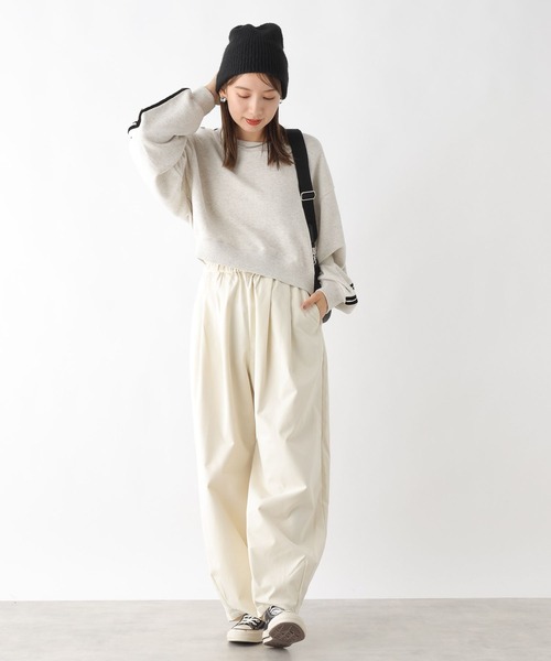 LEPSIM(レプシィム)の「カタアゼニットワッチ 975355(ニットキャップ/ビーニー・レディース・アイボリー/グレー/ブラック/ブラウン・ONE SIZE)」の18枚目の写真