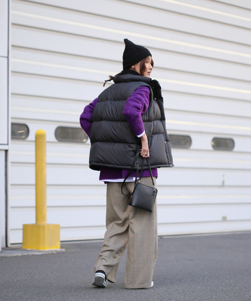 JOURNAL STANDARD relume（ジャーナルスタンダード　レリューム）の「【HTS / エイチティーエス】CABLE WATCH CAP：キャップ（ニットキャップ/ビーニー・レディース・ブルー/ブラック/ホワイト×ホワイト/ベージュ系その他・FREE）」の10枚目の写真