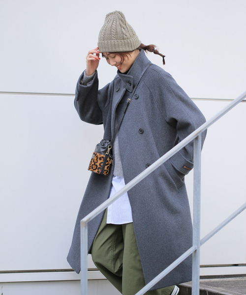 JOURNAL STANDARD relume（ジャーナルスタンダード　レリューム）の「【HTS / エイチティーエス】CABLE WATCH CAP：キャップ（ニットキャップ/ビーニー・レディース・ブルー/ブラック/ホワイト×ホワイト/ベージュ系その他・FREE）」の22枚目の写真