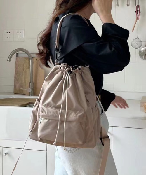 セール】【SETUP7】ナイロンミニリュックサック 2WAYショルダー対応