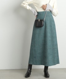 N.（N. Natural Beauty Basic） | 【S Size Line】◆モールツイードＡラインスカート(スカート)