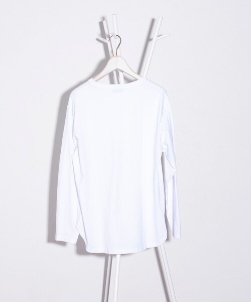 GLOSTER(グロスター)の「【GLOSTER/グロスター】レイヤードラウンド長袖Tシャツ オールマイティー AlmighTee(Tシャツ/カットソー・メンズ・ミント/ライトグレー/ホワイト/ブラック・S/M/L)」の8枚目の写真