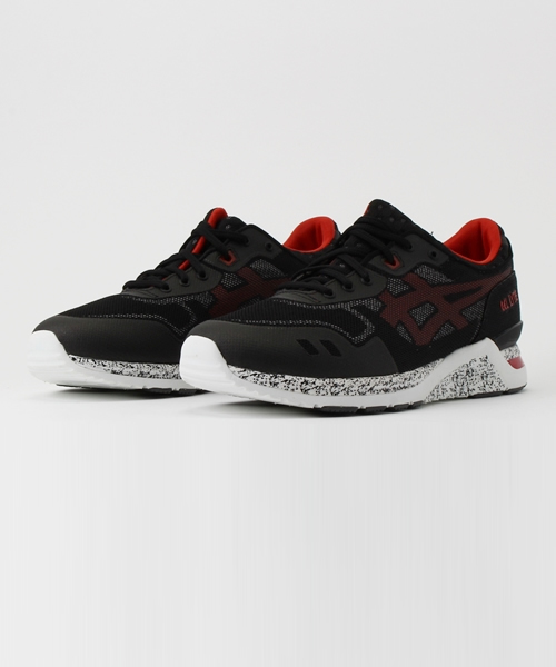 EN ROUTE（アンルート）の「ASICS（アシックス） GEL-LYTE EVO TQ5L0N●（スニーカー・メンズ・ブラック/ダークグレー/ケリー・26cm/26.5cm/25.5cm/29cm/28cm/27.5cm/27cm）」の2枚目の写真