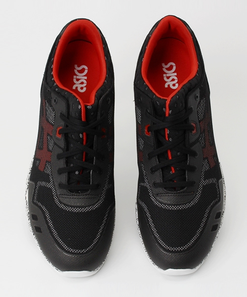 EN ROUTE（アンルート）の「ASICS（アシックス） GEL-LYTE EVO TQ5L0N●（スニーカー・メンズ・ブラック/ダークグレー/ケリー・26cm/26.5cm/25.5cm/29cm/28cm/27.5cm/27cm）」の7枚目の写真