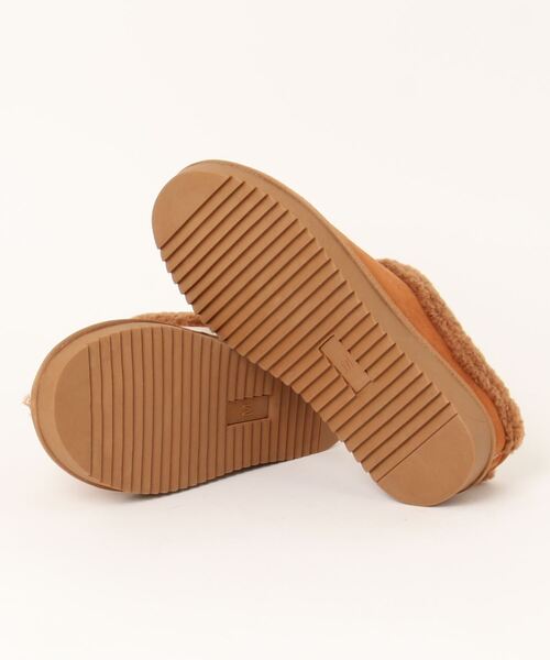 チャイハネ（チャイハネ）の「【チャイハネ】ボアシュサボシューズ（その他シューズ・レディース・ブラウン/ピンク/カーキ/チャコール・M/L）」の7枚目の写真